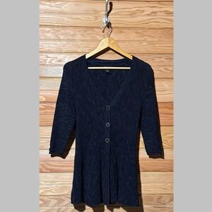 Style & Co. Deep Blue Knit Cardigan
